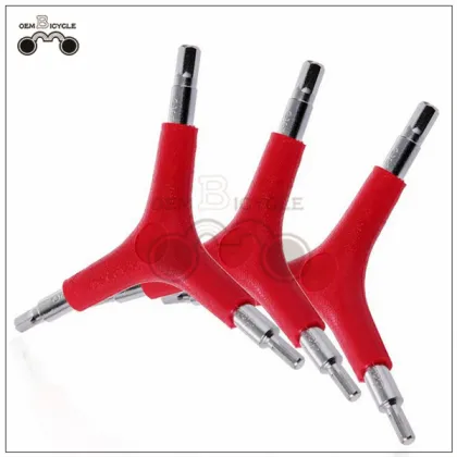 Y-shape wrenches hex key wrenches bike repair kits