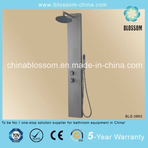 Expert Supplier of Massage Stainless Steel Shower Panel (BLS-3863)