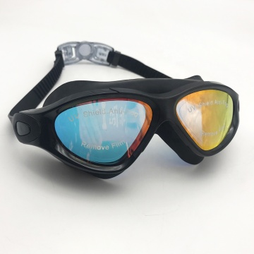 Adult Multi-Color Swim Goggles with PC Lens, Anti-Fog, New