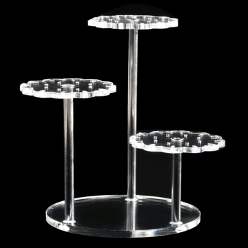 Custom plexiglass earring display stand