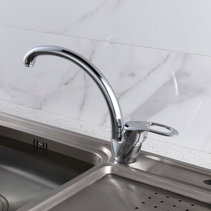 Premium Electroplated Kitchen Faucet