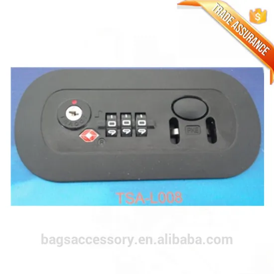 3 Dials Combination Suitcase Lock Coded Luggage Fixed Lock