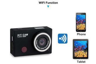 Mini 1080P 5MP WIFI Action Video Cameras / Sports Wearable