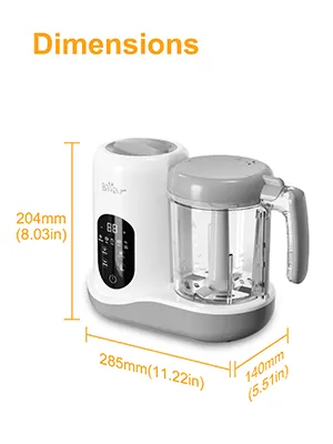 Babycook Food Grinder: Automatic Household Baby Food Steamer Blender Processor