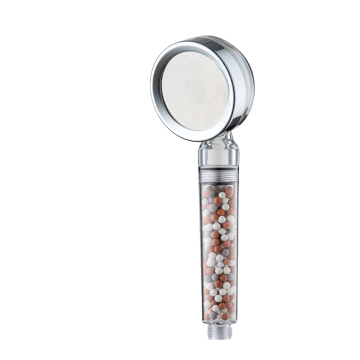 High-Pressure Micro & Nanobubble Handheld Shower Head with Water Softening and Multiple Functions