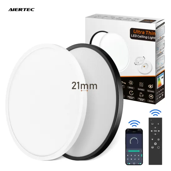 Ultra Thin 3CCT Changeable LED Ceiling Light