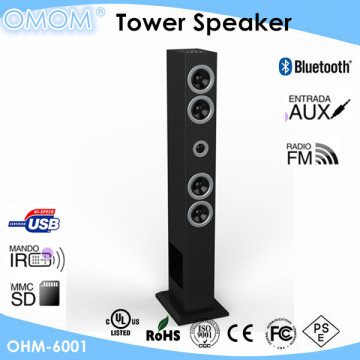 OHM-6001BT 40W CE approved hot sales multimedia bluetooth speaker,2.1 bluetooth speaker,2.1 hifi speakers