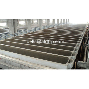 FRP Vinyl Ester Resin Polymer Concrete Electrolytic Cells