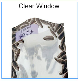 food grade three side seal alminum bags