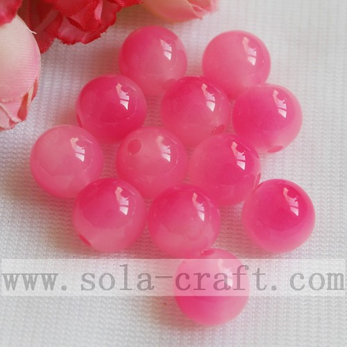 Brilliant Double Colored Vanished Loose Beads for Decoration