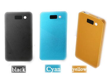 Oem Polymer 5000mah Power Bank With 5v Usb Input Fcc / Ce / Rohs