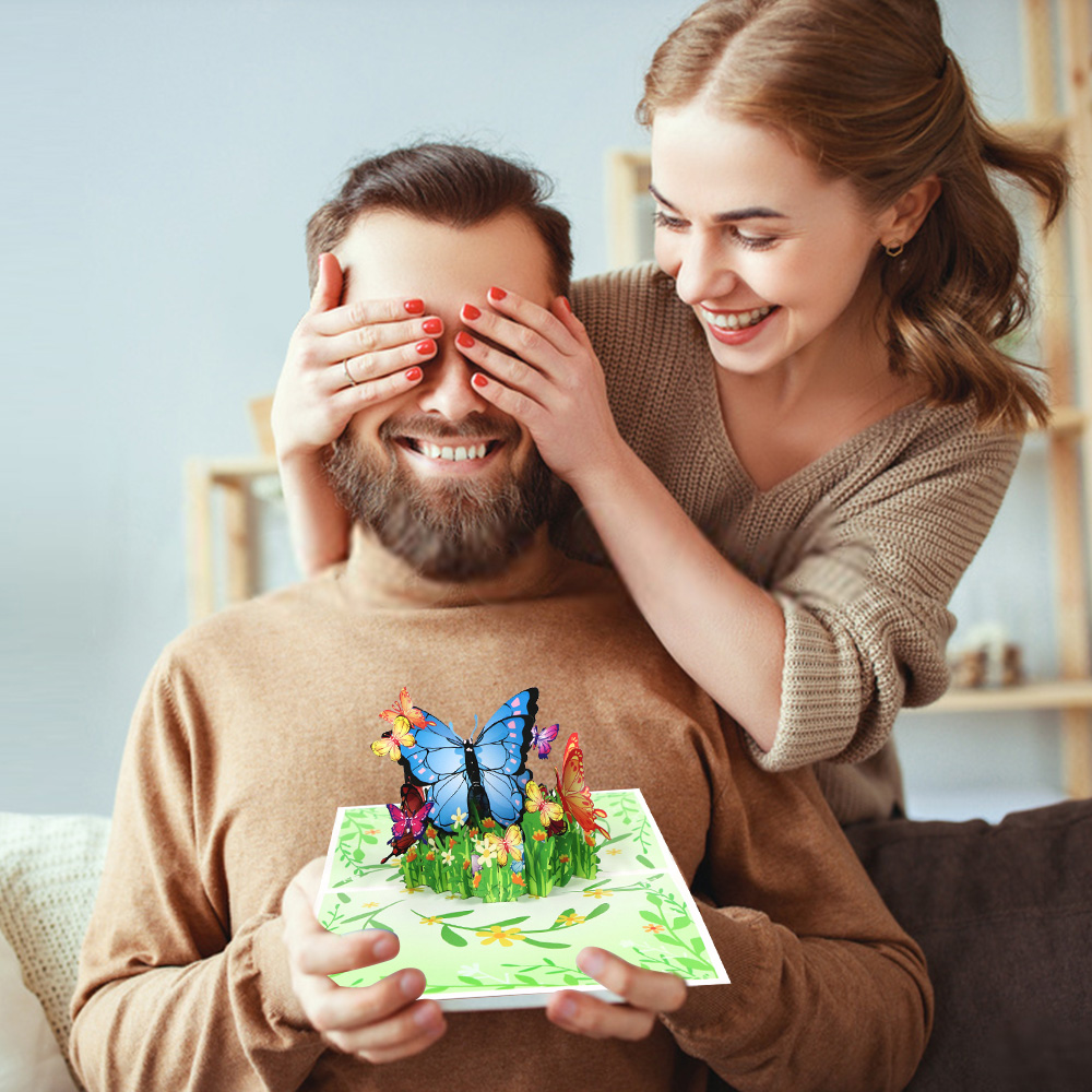 Thank You Butterfly Pop Up Card