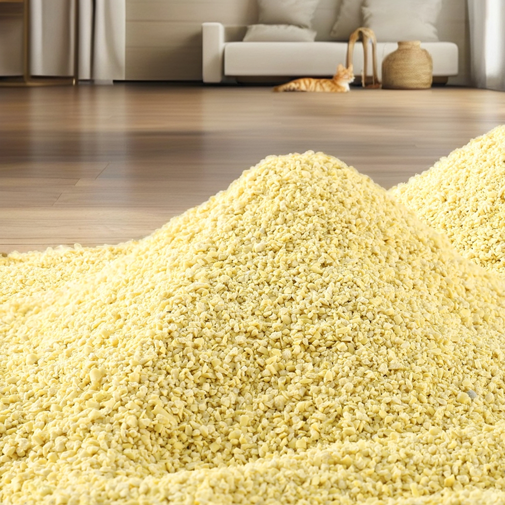 Millet cat litter