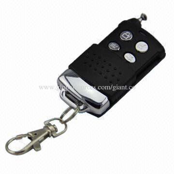 RF Wireless Transmitter Remote Control for Car Alarm Motors, 12V Voltage