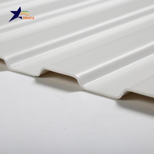 White Plastic Thick Sheet Roofing Wall Panel Fireproof