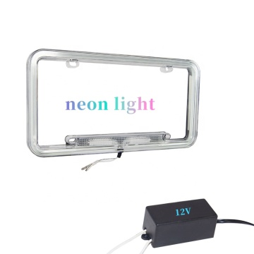 Customizable OEM Car Number Plate Frame for South American Plates