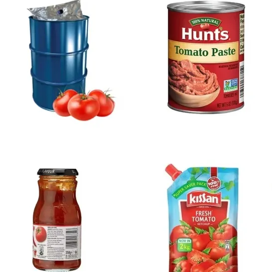 Automatic Customized Tomato Paste Production Line and Ketchup Production Plant