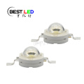 LED de alta potencia verde de 3W 520-530 nm de alto lumen