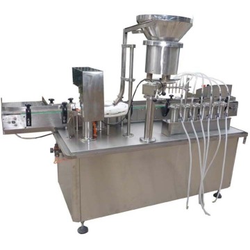 Automatic Bottle liquid filling and capping machine