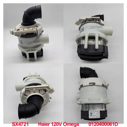 HAIER Dishwasher Parts: Pump & Motor | Products by Model Number (HZ-10334, 1011005502, SANHUA AWECO 0120400061D)