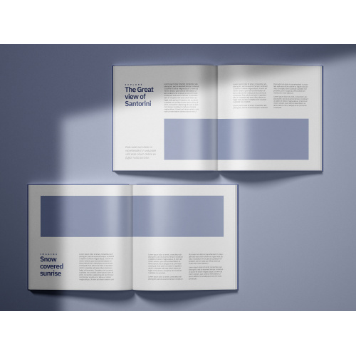 Advanced promotional brochure design