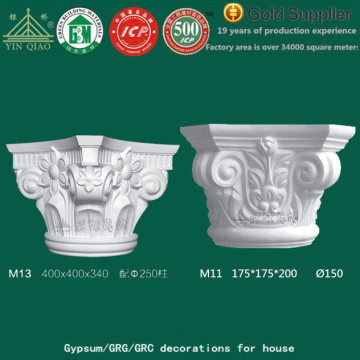 Home interior decor column capital