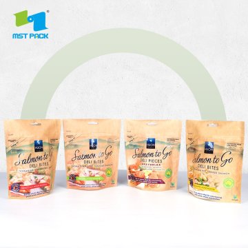 Custom Printed Food Grade Flexible Bag for meat and fish