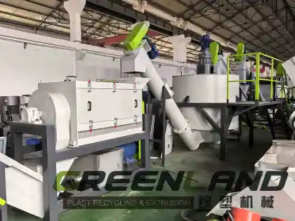 China Factory Pet Crusher Blade Sharpener Washing Line