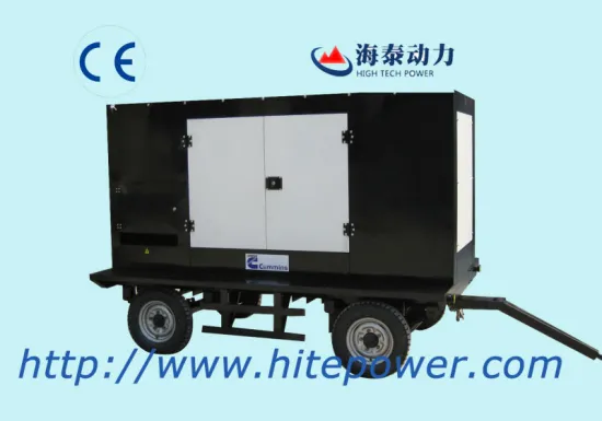 generator trailer truck soundproof canopy