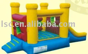 inflatable bouncy playground