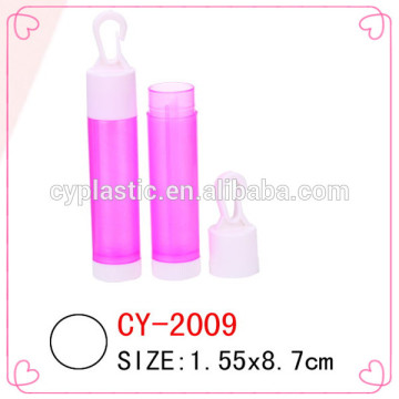 lip balm case with key chain hole Model CY-2009 cosmetic packaging factory