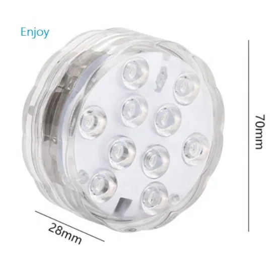 Waterproof RGB Remote Control LED Lamp for Aquarium Fish Tank