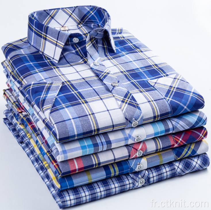 vêtements pour hommes chemises décontractées