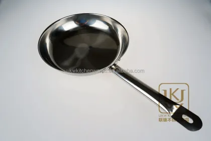 Stainless steel frying pan
