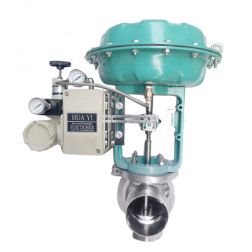Stainless Steel Air Pneumatic Control Valve for Sanitary Water Flow Regulation and Hygienic Water Level Control
