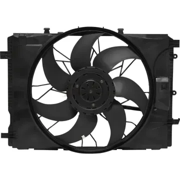 Auto Electronic Axial Condenser Fan Assembly for Mercedes Benz W205 X253