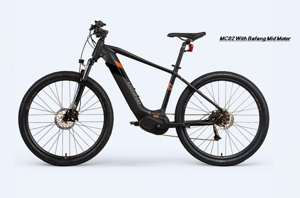 Black Electric Bike 27.5 Inch