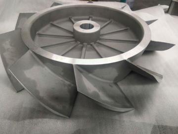 investment casting aluminum impeller