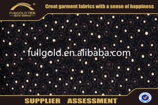 Wholesale TR Polyester Printed Casual Clothing Knitting Fabric For Man