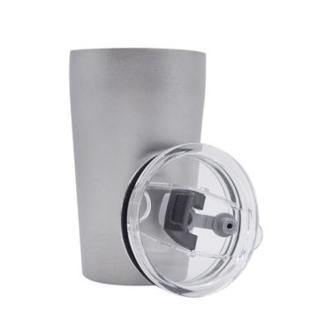 Mug Bir Titanium Bertebat Berganda Dengan Penutup- Berfungsi