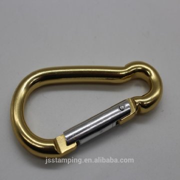 cheap price aluminum carabiner spring locking carabiner keychain