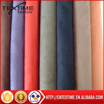 polyester warp-knitted Suede fabric for sofa mattress or home textiles