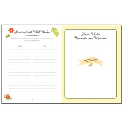 First Year Record Baby's Monthly Progress Book