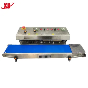 Stainless Steel Food Sealing Machine: High-Quality Ink Wheel Printing Automatic Continuous Sealer