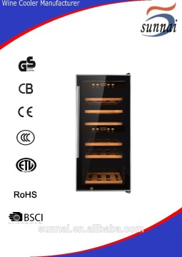 wine cellar 24 bottles stainless steel door dual zone wine fridge