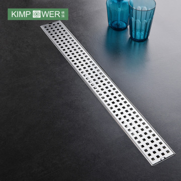 Stainless Steel Bathroom Floor Drain Bathroom 304 Stainless Steel Linear Floor Drain Factory