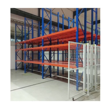 Black Gondola Shelving for Supermarket Displays with Corrosion Protection