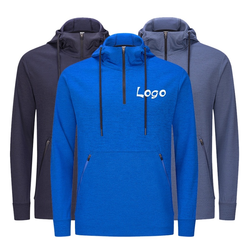 Custom Fashion Design Men's Sports Breathable Hoodies