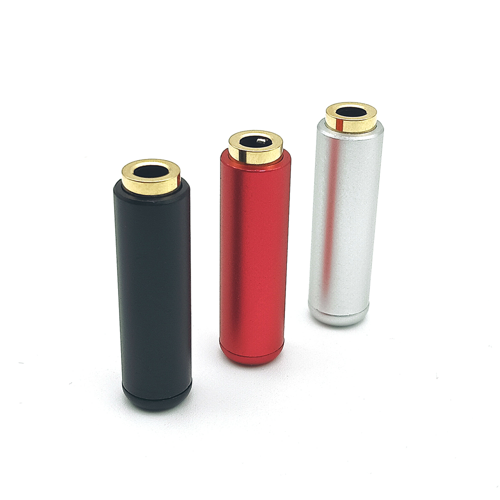 4-Pole 3.5mm Female Audio Headphone Mic Speaker Connector