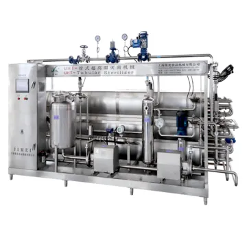 UHT Tubular Plate Aseptic Pasteurizer Sterilization Machine